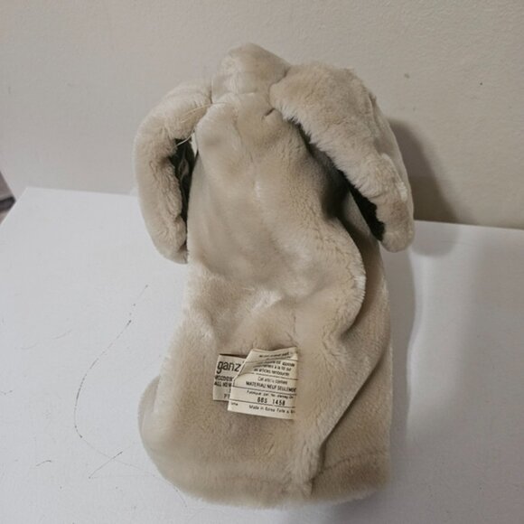 Vintage Ganz 80s Wrinkles Dog Hand Puppet Plush Heritage Collection Grey 10” - Picture 3 of 8